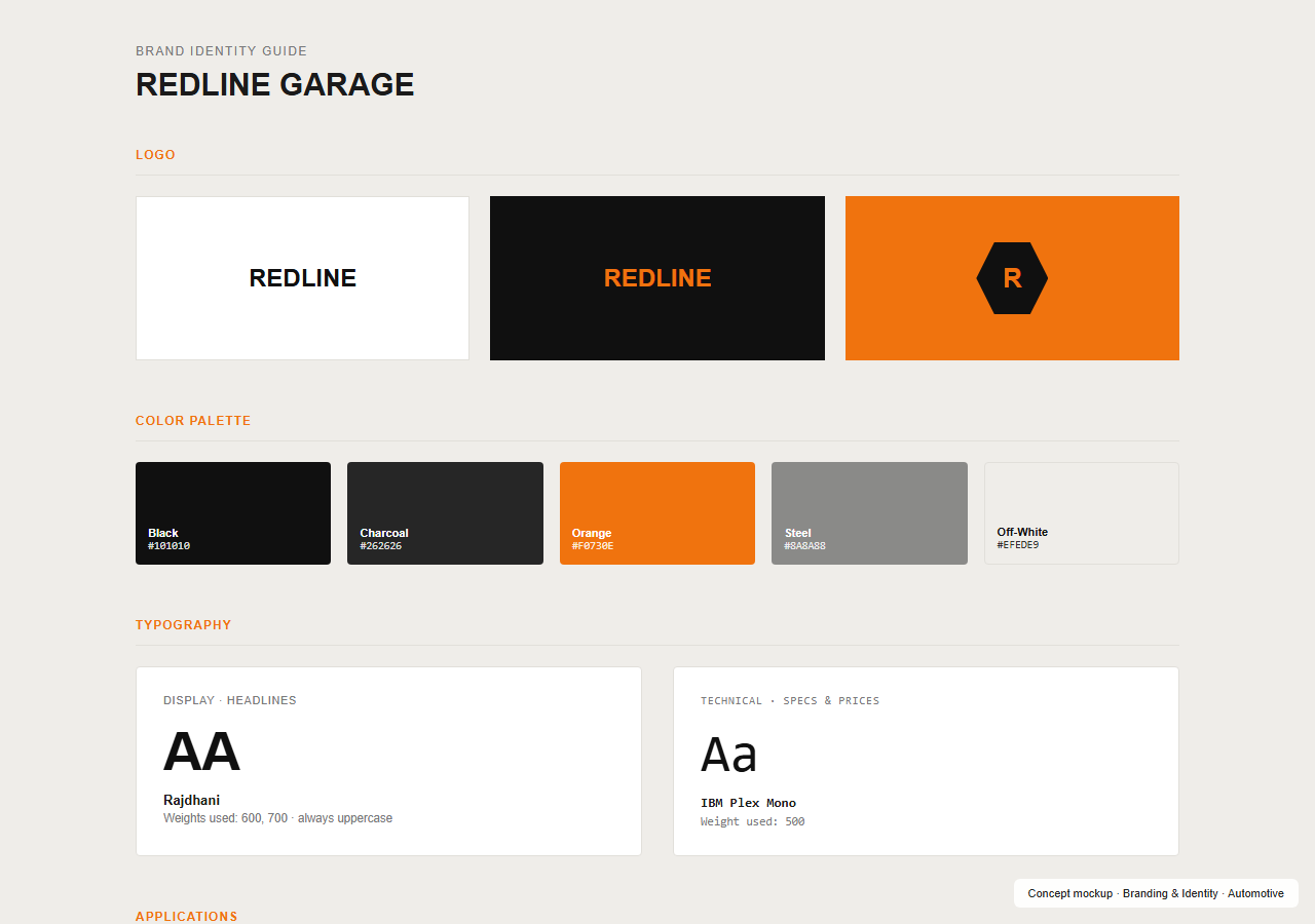 Redline Garage